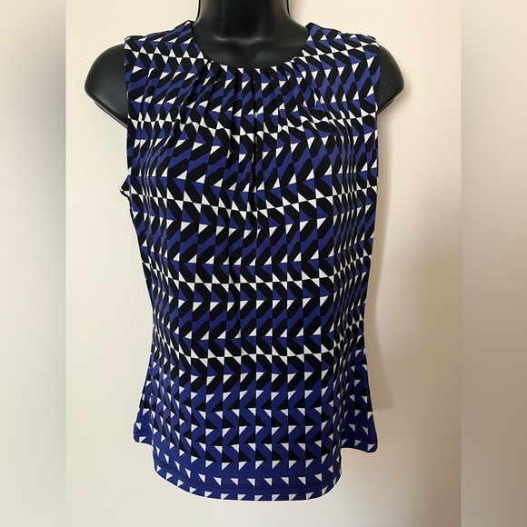 Calvin Klein Sleeveless Blouse - Picture 1 of 3